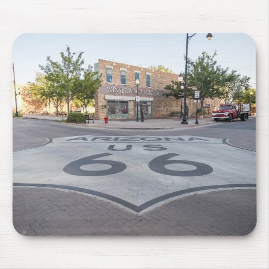 Route 66, Winslow Arizona Mousepad (Vorne)