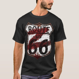 ROUTE 66 Z Freund vintage T-Shirt