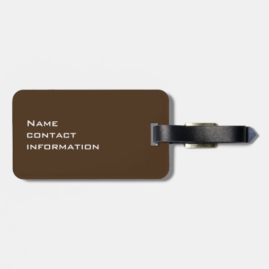 Route 66 Zeichen für das Gepäck Gepäckanhänger (Rückseite horizontal)