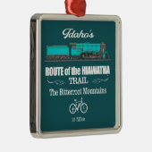 Route der Hiawatha (RT2) Ornament Aus Metall (Rechts)