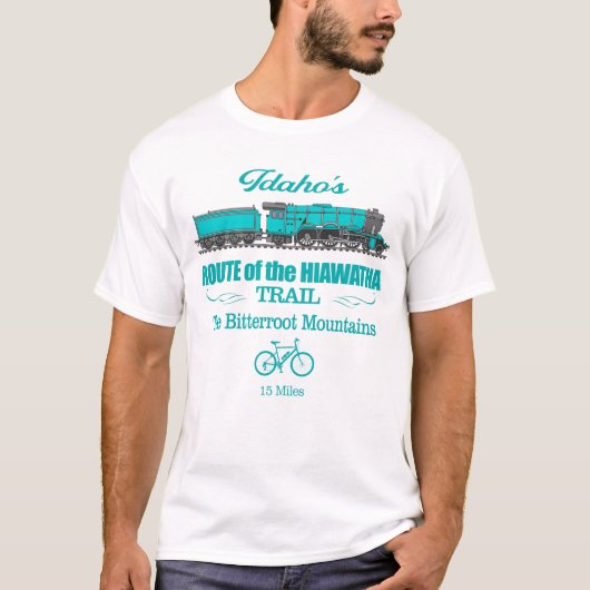 Route der Hiawatha (RT2) T-Shirt (Vorderseite)