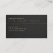 Route Driver Trucking Professional Visitenkarte (Rückseite)