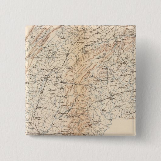 Route, Gettysburg-Kampagne Button (Vorderseite)