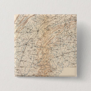 Route, Gettysburg-Kampagne Button