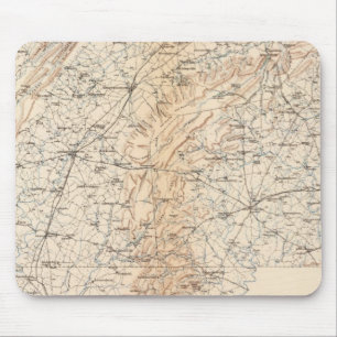 Route, Gettysburg-Kampagne Mousepad