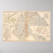 Route, Gettysburg-Kampagne Poster (Vorne)