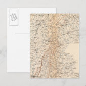 Route, Gettysburg-Kampagne Postkarte (Vorne/Hinten)