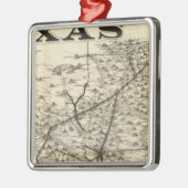 Route nach Texas Ornament Aus Metall (Links)