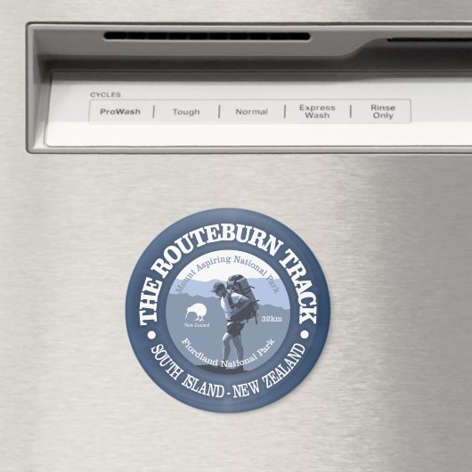 Routeburn Track Magnet (In Situ (Geschirrspüler))