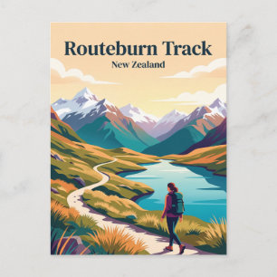 Routeburn Track Neuseeland Postkarte