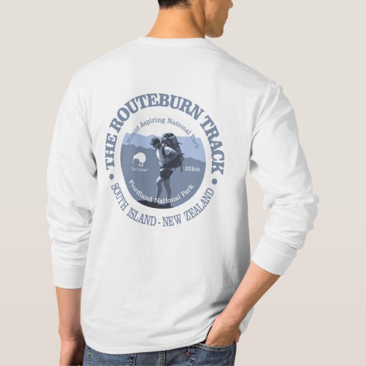 Routeburn Track T-Shirt (Rückseite)