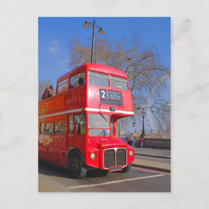 Routemaster Bus 1956, London Vereinigtes Königreic Postkarte