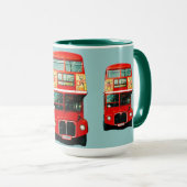 Routemaster London Bus Tasse (VorderseiteRechts)