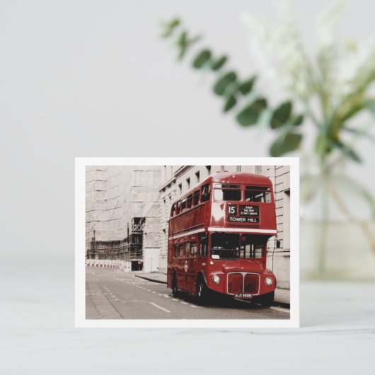 Routemaster Postkarte (Stehend Vorderseite)