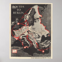 Routes to Berlin Poster