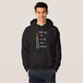 Routine Essen Schlaf Code Wiederholen Coder Softwa Hoodie (Vorne ganz)