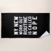 Routine Strandtuch (Vorderseite)