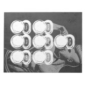 Routine Weekly Planer Chic Gym Kettlebell Notizblock (Vorderseite)