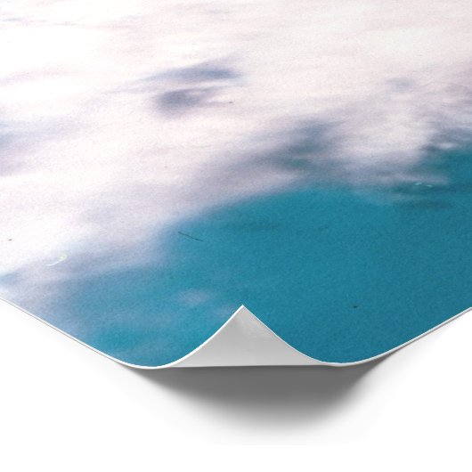 Routinefliegen zum Mond Poster (Ecke)