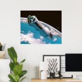 Routinefliegen zum Mond Poster (Heimbüro)