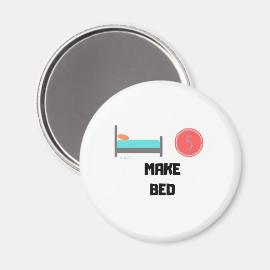 Routinemagnet Magnet (Vorderseite/Rückseite)