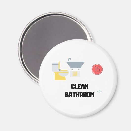 Routinemagnet Magnet (Vorderseite/Rückseite)