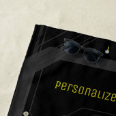 Routing-Prozess farbenfroh Abstrakt, modern Cool d Strandtuch (Beispiel)