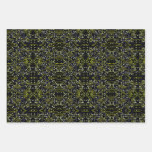 Routing-Prozess Quirky Abstrakter elektronischer G Geschenkpapier Set (Vorderseite 2)