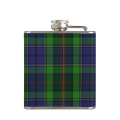 Routledge Tartan & Abzeichen Flachmann (Rückseite)