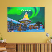 Rovaniemi, Finnland - Magische Aurora  Leinwanddruck (Insitu (Wohnzimmer))