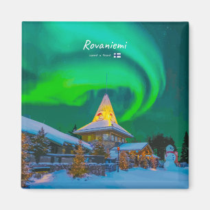 Rovaniemi, Finnland - Magische Aurora  Magnet