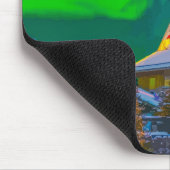 Rovaniemi, Finnland - Magische Aurora  Mousepad (Ecke)