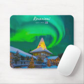 Rovaniemi, Finnland - Magische Aurora  Mousepad (Mit Mouse)