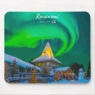 Rovaniemi, Finnland - Magische Aurora  Mousepad