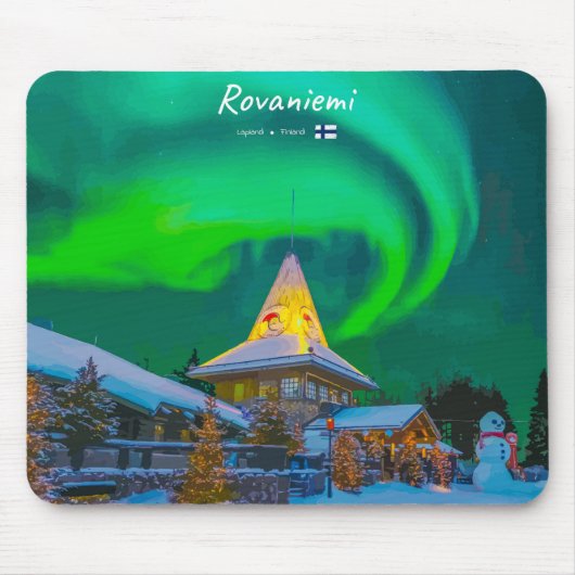 Rovaniemi, Finnland Mousepad (Vorne)