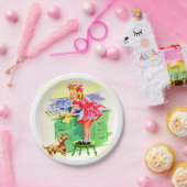 Rover beibringen, wie die Geschirr gewaschen werde Pappteller (Party)