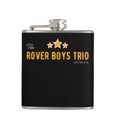 Rover Boys Trio 6 oz. Flachmann (Vorderseite)