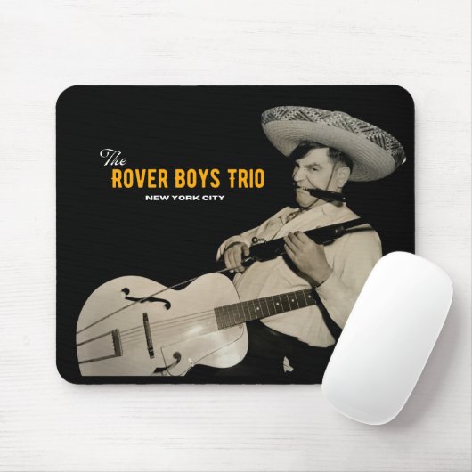 Rover Boys Trio "Wild Man" Mouse Pad Mousepad (Mit Mouse)
