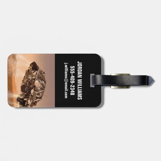 Rover & Descent-Bühne für das Wissenschaftslabor f Gepäckanhänger (Rückseite horizontal)