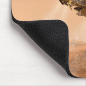 Rover & Descent-Bühne für das Wissenschaftslabor f Mousepad (Ecke)