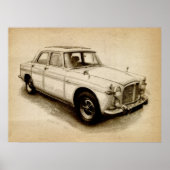 Rover P5 1968 Poster (Vorne)