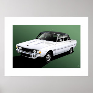 Rover P6 3500 V8 Poster