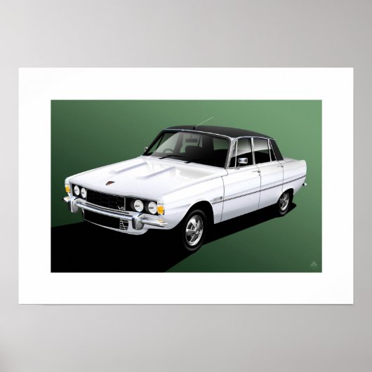 Rover P6 3500 V8 Poster (Vorne)