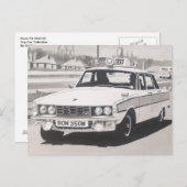 Rover P6 3500 V8 Postkarte (Vorne/Hinten)