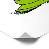 Rover razzing Martian Poster (Ecke)