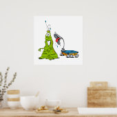 Rover razzing Martian Poster (Küche)