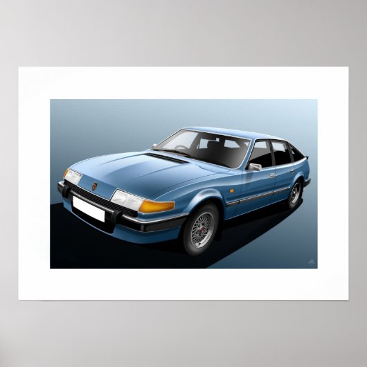 Rover SD1 Vitesse Poster (Vorne)