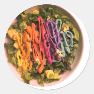 "Roving Reverie" Runder Aufkleber