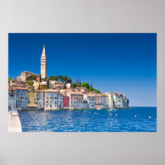 Rovinj Foto drucken oder Poster. Adriaküste. Poster (Vorne)