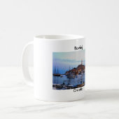 Rovinj Hafen, Kroatien Kaffeetasse (Vorderseite Links)